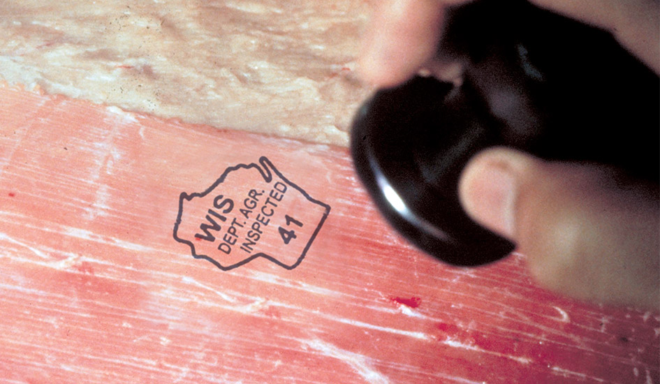 Inspection stamp